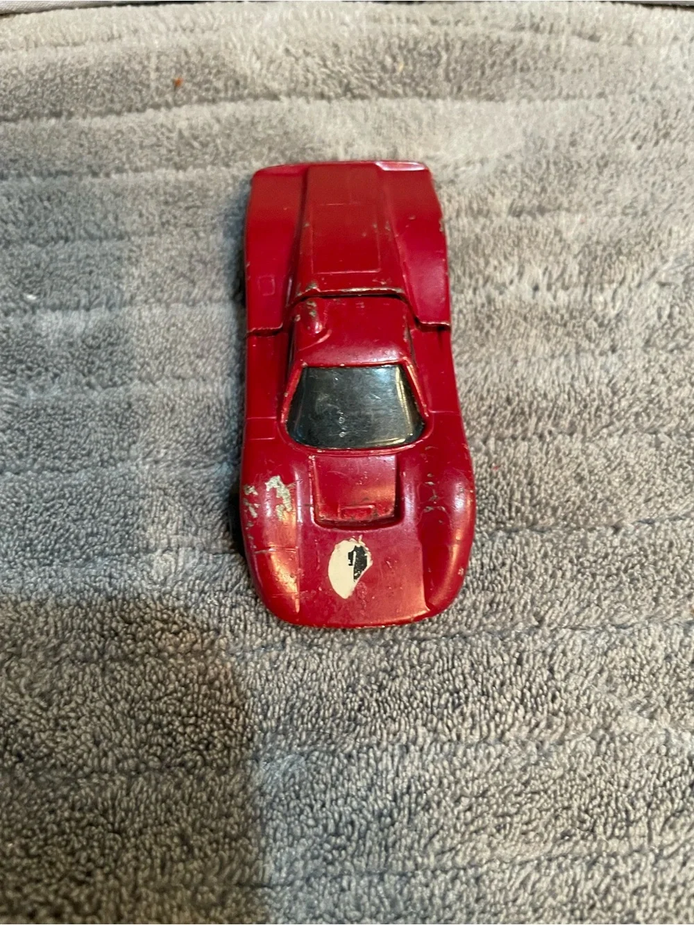 Vintage 1968 HOT WHEELS REDLINE FORD MARK IV Red USA *Nice